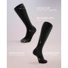 imageFITRELL 4 Pairs Compression Socks for Women amp Men 1520mmHg Circulation Support for Athletic Travel Daily WearBlack4