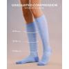 imageFITRELL 4 Pairs Compression Socks for Women amp Men 1520mmHg Circulation Support for Athletic Travel Daily WearPinkorangebluepurple