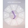 imageFITRELL 4 Pairs Compression Socks for Women amp Men 1520mmHg Circulation Support for Athletic Travel Daily WearPinkorangebluepurple