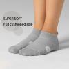 imageFITRELL 6 Pack Womens Ankle Running Socks Cushioned Low Cut Tab Athletic Socks