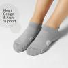 imageFITRELL 6 Pack Womens Ankle Running Socks Cushioned Low Cut Tab Athletic Socks