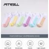 imageFITRELL Ankle Compression Socks for Women amp Men  56 Pairs Cushioned Arch Support Running Socks Plantar Fasciitis ReliefBliss Creamwhite Mixed 6 Pairs