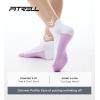 imageFITRELL Ankle Compression Socks for Women amp Men  56 Pairs Cushioned Arch Support Running Socks Plantar Fasciitis ReliefBliss Creamwhite Mixed 6 Pairs