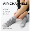 imageFITRELL Ankle Compression Socks for Women amp Men  56 Pairs Cushioned Arch Support Running Socks Plantar Fasciitis ReliefEarth Tones 6 Pairs