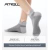 imageFITRELL Ankle Compression Socks for Women amp Men  56 Pairs Cushioned Arch Support Running Socks Plantar Fasciitis ReliefEarth Tones 6 Pairs
