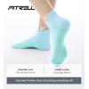 imageFITRELL Ankle Compression Socks for Women amp Men  56 Pairs Cushioned Arch Support Running Socks Plantar Fasciitis ReliefMystic Onyx 6 Pairs
