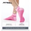 imageFITRELL Ankle Compression Socks for Women amp Men  56 Pairs Cushioned Arch Support Running Socks Plantar Fasciitis ReliefVibrant Mixed 6 Pairs