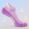 imageFITRELL Mens 6 Pack Ankle Running Socks Low Cut Cushioned Athletic Sports Socks 799121215Pastel Lavender