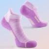 imageFITRELL Mens 6 Pack Ankle Running Socks Low Cut Cushioned Athletic Sports Socks 799121215Pastel Lavender