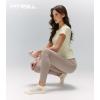 imageFITRELL Pilates Socks for Women Ankle Yoga Non Slip Grip Socks for Barre Hospital Gym 5 PairsBlackbeigegreypinkwhite